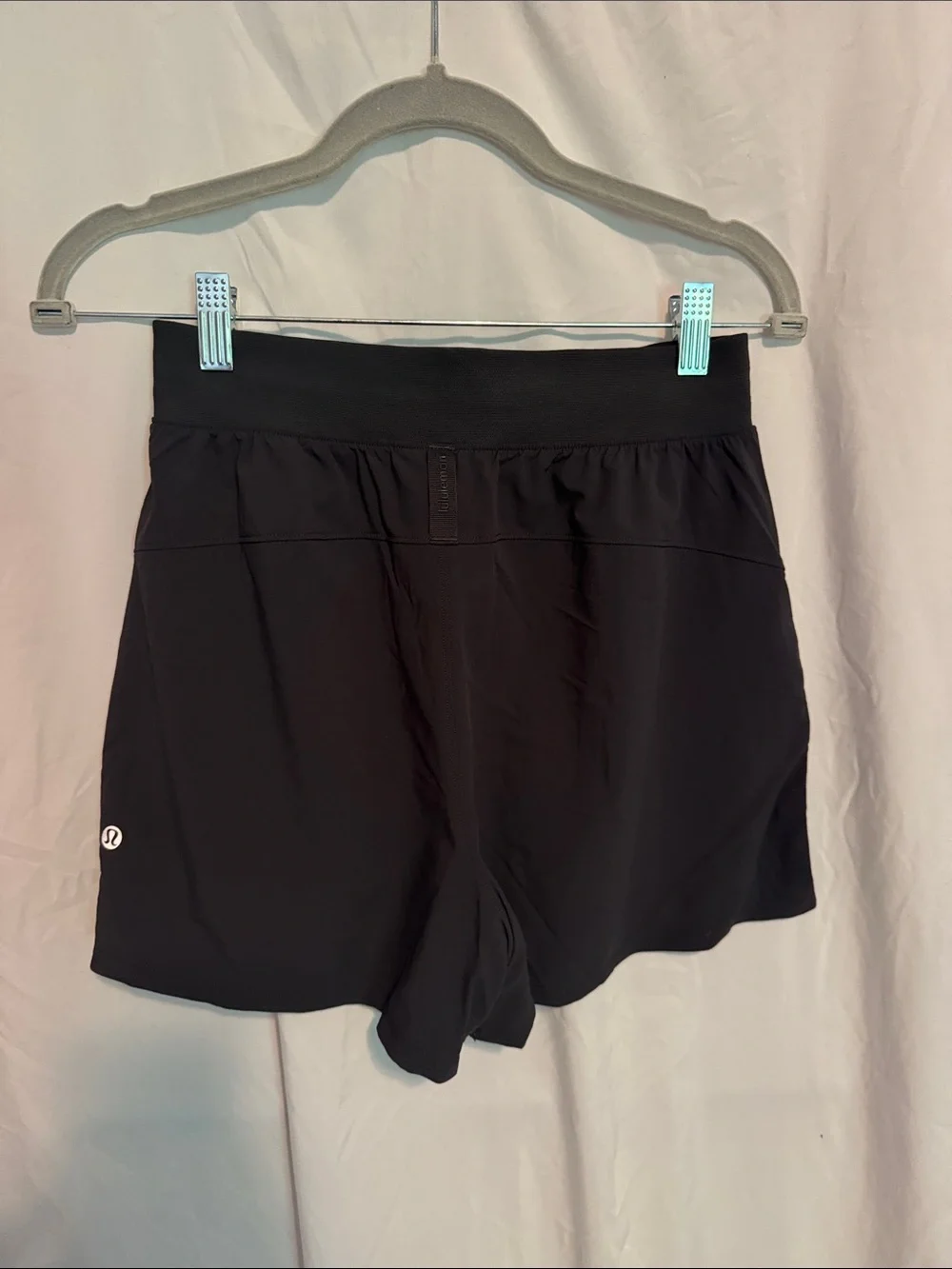 lululemon athletica Black Run and Train Shorts